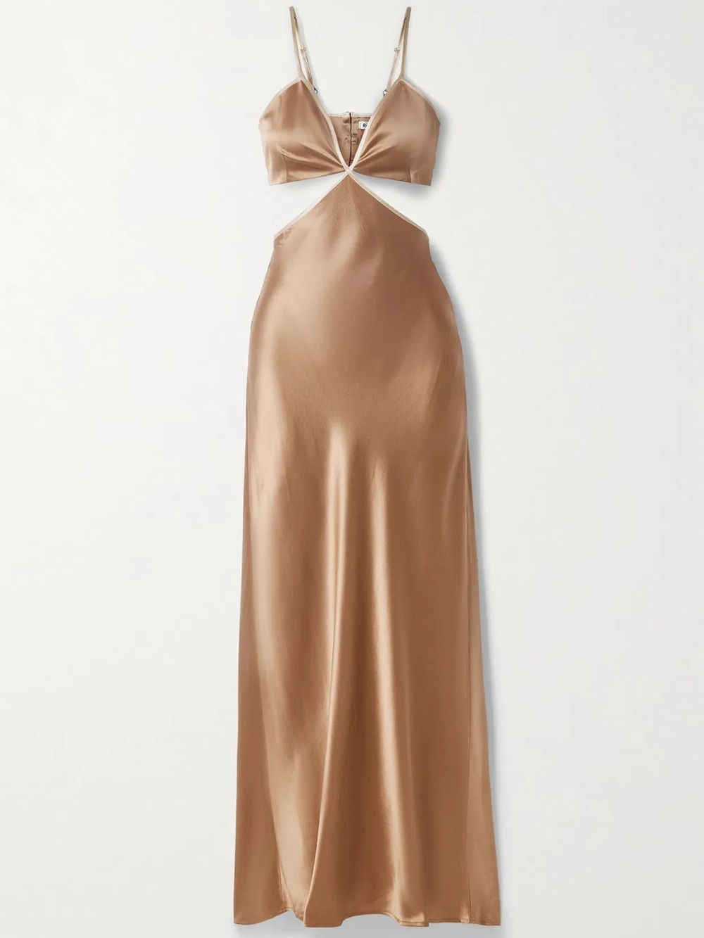 Reformation poppies silk dress
